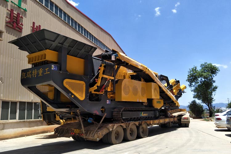 時(shí)產(chǎn)360噸的反擊式移動(dòng)破碎站特點(diǎn)及運(yùn)用范圍