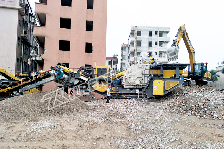 履帶式移動(dòng)式破碎機(jī)柱塞泵三類故障及四種處理方法