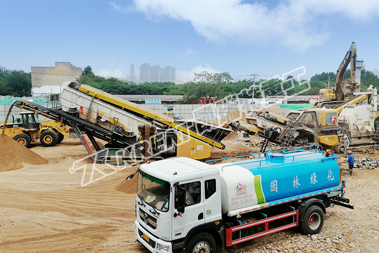 履帶式移動(dòng)式破碎機(jī)柱塞泵三類故障及四種處理方法