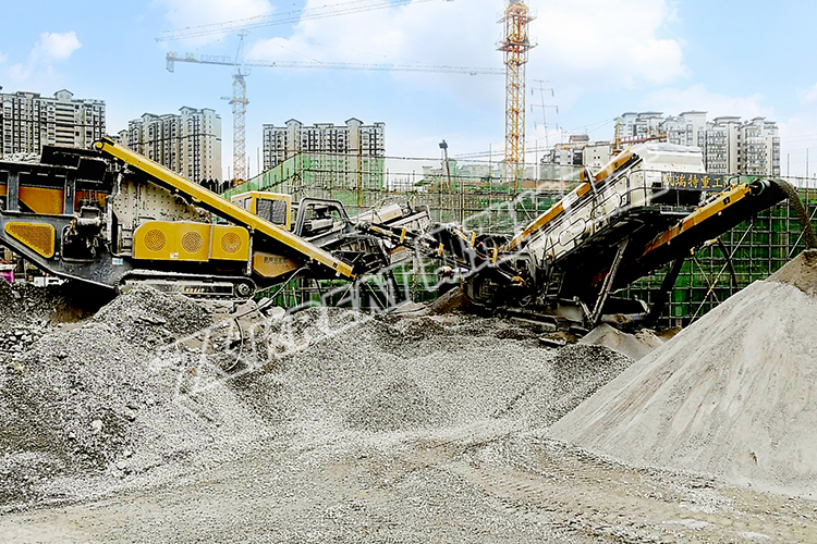 昆明履帶移動碎石機(jī)固廢資源利用案例解析