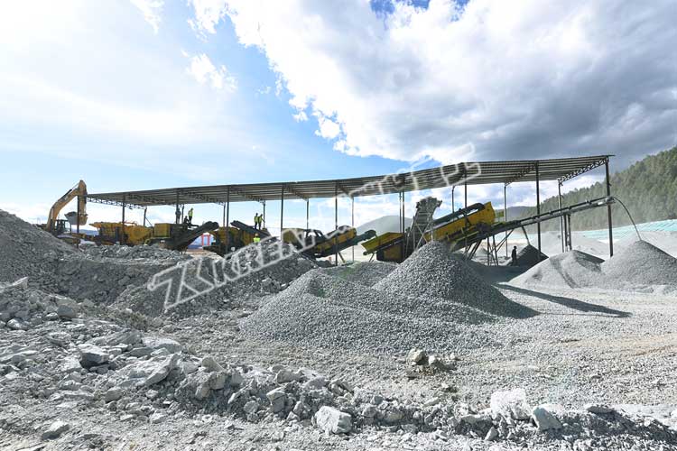 處理砂石骨料的移動(dòng)碎石機(jī)設(shè)備多少錢一臺(tái)