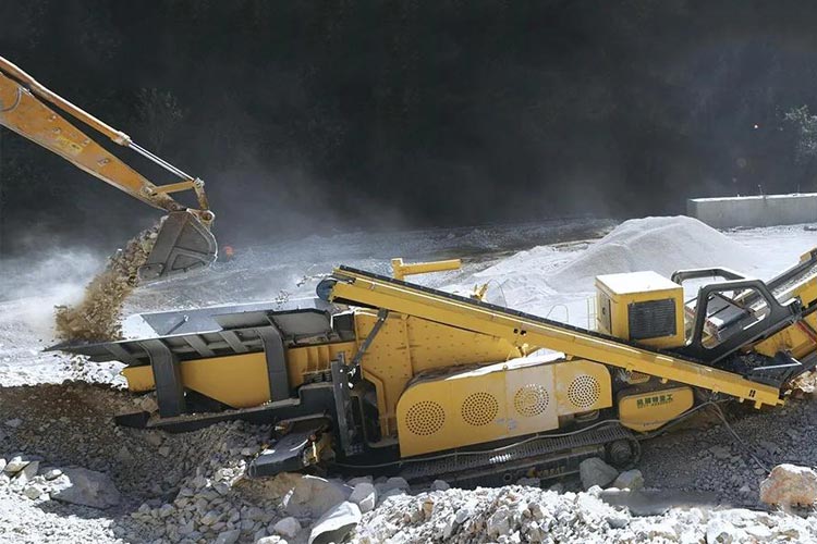 履帶移動反擊式破碎站產(chǎn)能低，掙錢少怎么辦？