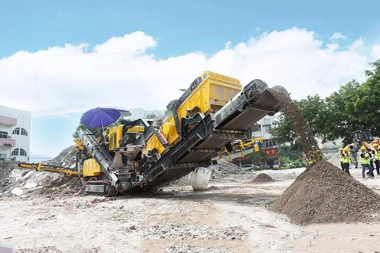 履帶移動反擊式破碎站產(chǎn)能低，掙錢少怎么辦？