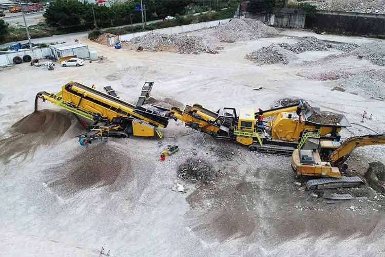 履帶移動反擊式破碎站產(chǎn)能低，掙錢少怎么辦？