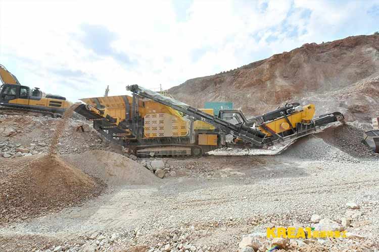 石灰石生產(chǎn)機制砂，選哪款移動破碎篩分設(shè)備最佳