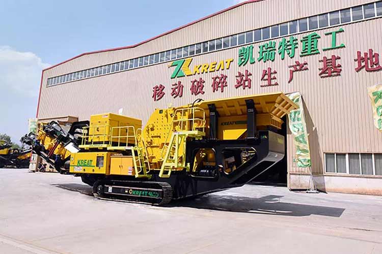 凱瑞特履帶移動反擊式破碎站KI-4800RS助您由“暫停鍵”復(fù)歸“啟動鍵”全面復(fù)工